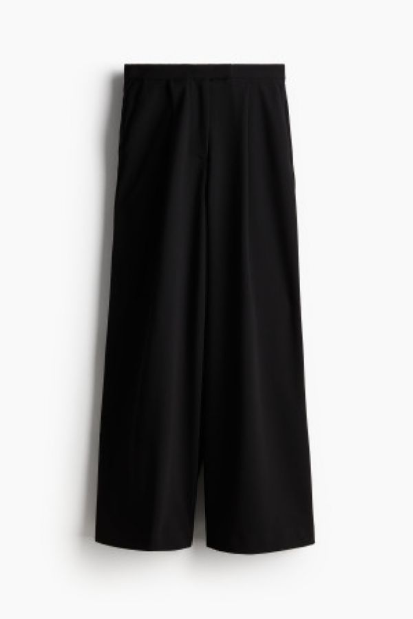  Pantaloni largi din twill