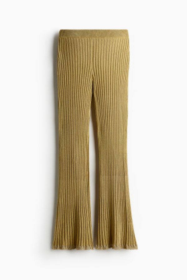  Pantaloni stralucitori tricotati reiat