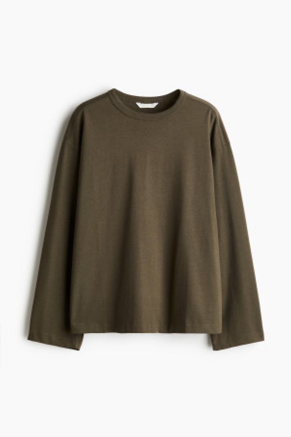  Bluza din jerseu de bumbac