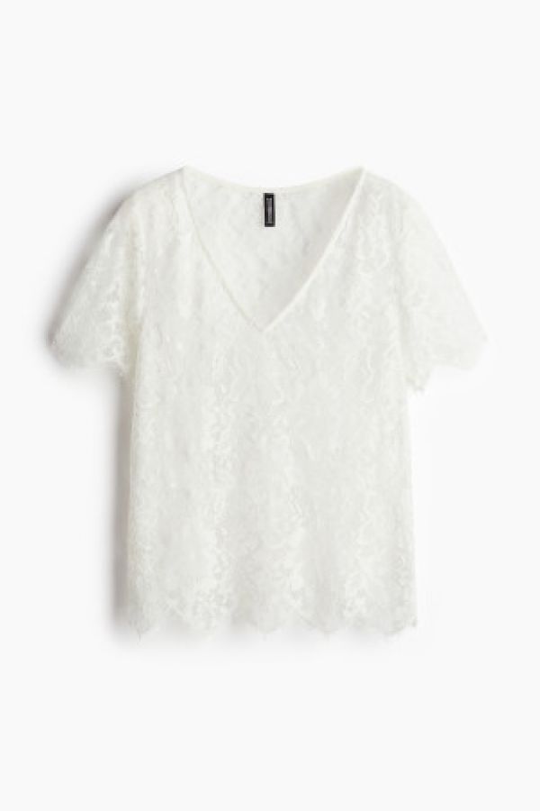  Tricou din dantela