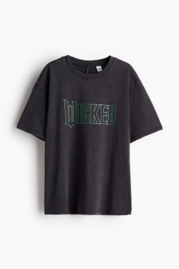  Tricou patrat cu imprimeu