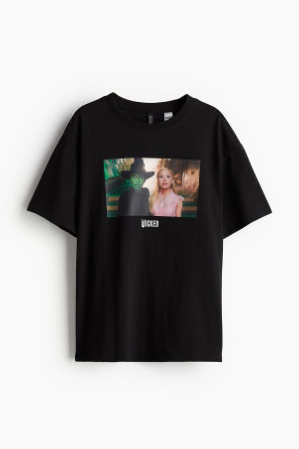  Tricou patrat cu imprimeu
