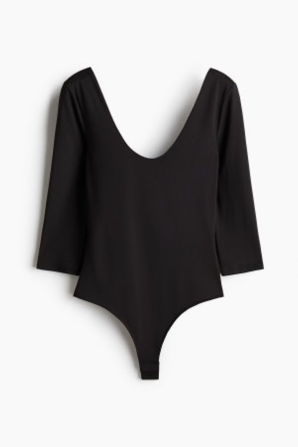  Body tanga cu decolteu adancit