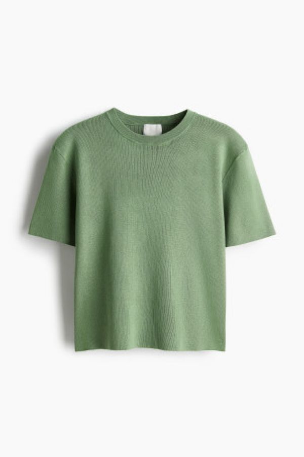  Tricou tricotat fin