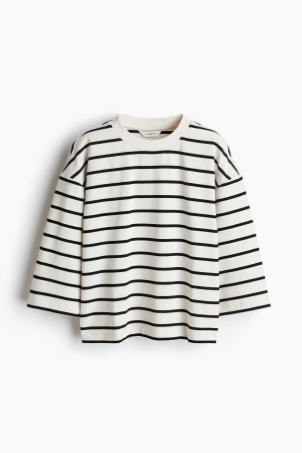  Bluza de bumbac cu croiala lejera