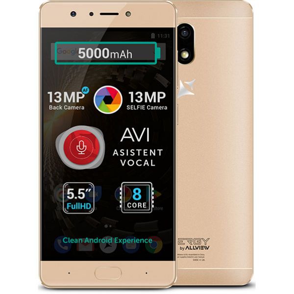  Telefon ALLVIEW P9 Energy S, 32GB, 3GB RAM, dual sim, Gold
