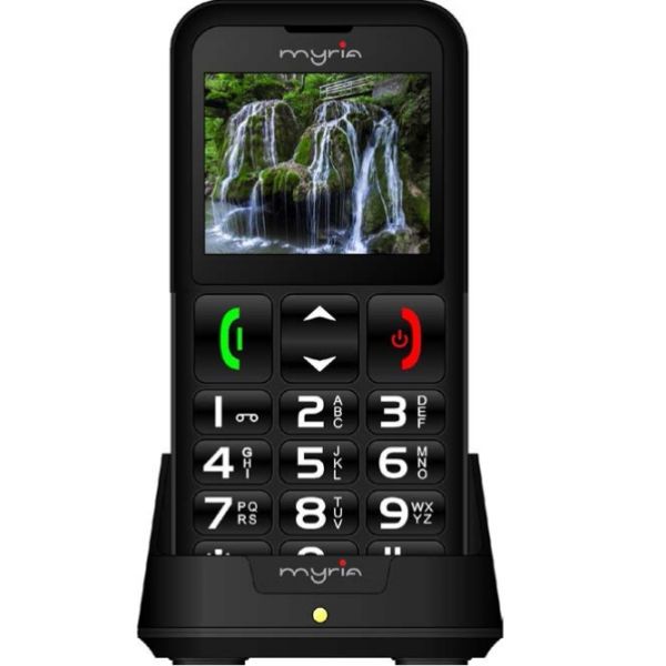  Telefon mobil Dual Sim MYRIA SENIOR MY9018, Negru