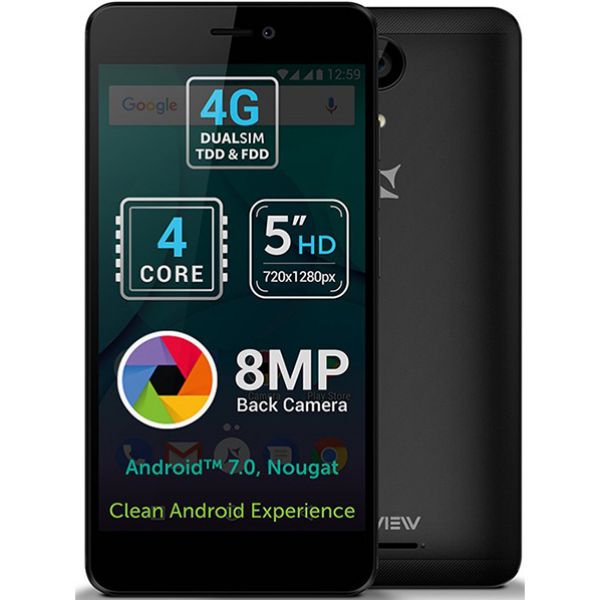  Telefon ALLVIEW P7 Lite, 8GB, 1GB RAM, dual sim, Black