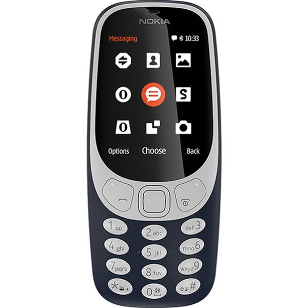  Telefon mobil NOKIA 3310 16MB, 2G, Dual SIM, Dark Blue
