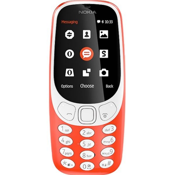  Telefon mobil NOKIA 3310 16MB, 2G, Dual SIM, Warm Red