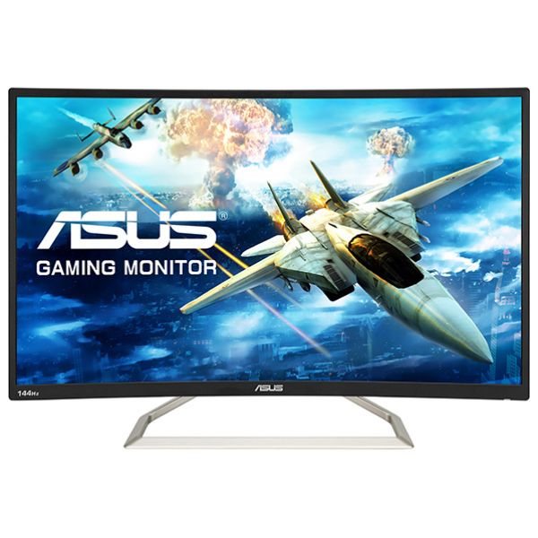  Monitor Gaming ASUS VA326H, 31.5” Curved, Full HD, negru