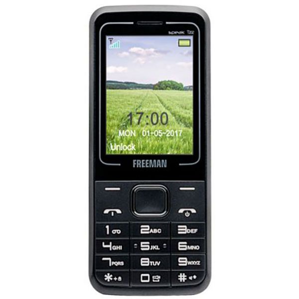  Telefon mobil E-BODA Freeman Speak T202, 32MB RAM, 2G, Dual SIM, Black