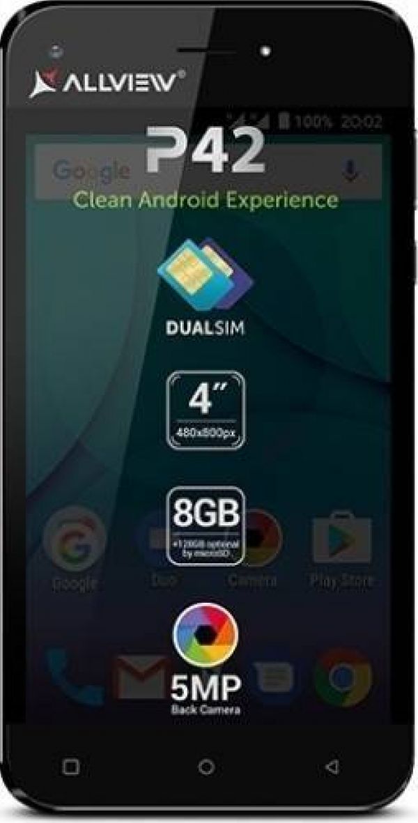  Telefon Mobil Allview P42 Dual Sim Black