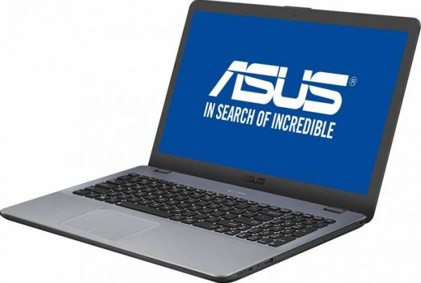  Laptop Asus VivoBook 15 Intel Core Kaby Lake R 8th Gen i5-8250U 256GB SSD 8GB FullHD DVD-RW Matt Dark Grey