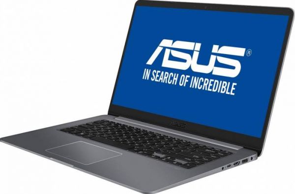  Ultrabook Asus VivoBook S510UN Intel Core Kaby Lake R (8th Gen) i5-8250U 1TB HDD 8GB nVidia GeForce MX150 2GB FullHD