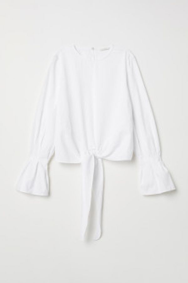  Bluza de bumbac creponat