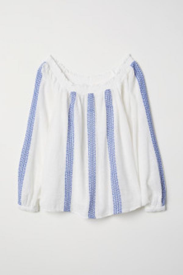  Bluza cu umerii goi