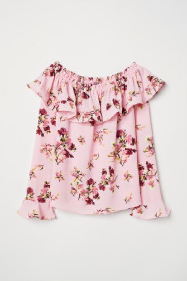  Bluza cu umerii goi