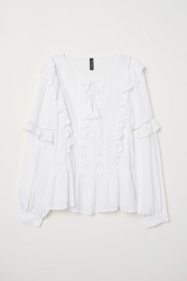  Bluza cu volanase