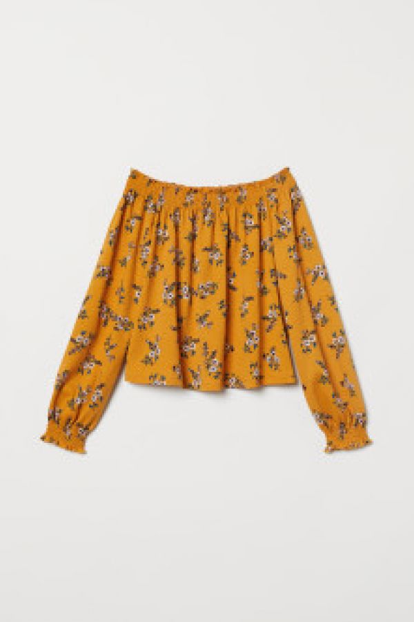  Bluza cu umerii goi