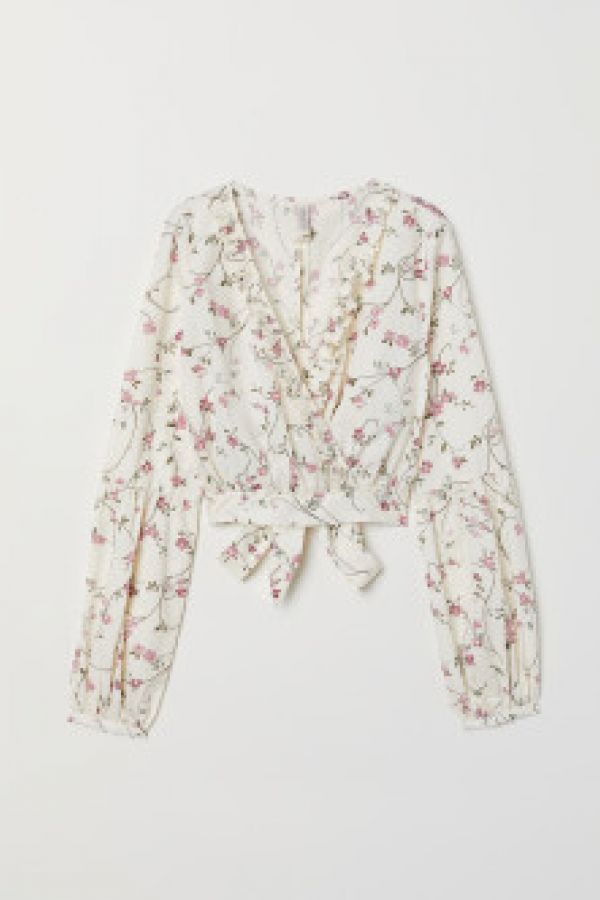  Bluza petrecuta in V