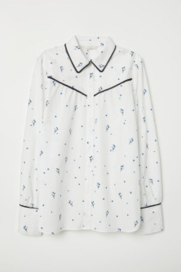  Bluza cu maneci bufante