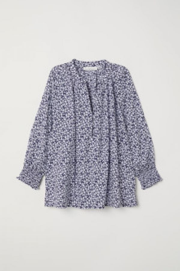  Bluza in V de modal