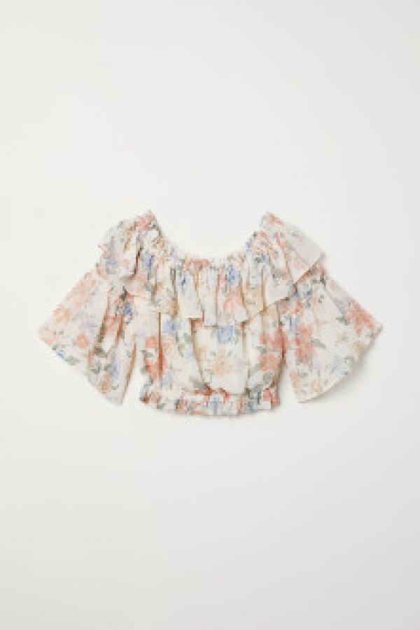  Bluza cu umerii goi