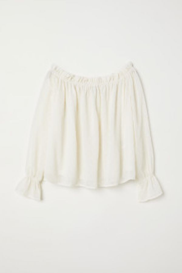  Bluza cu umerii goi