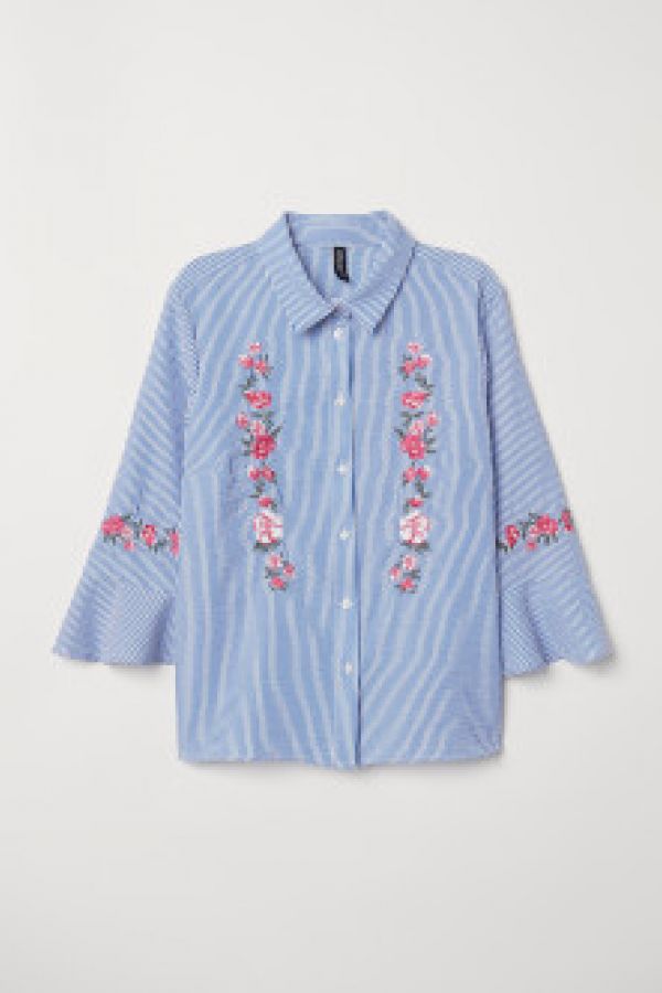  Bluza cu broderie