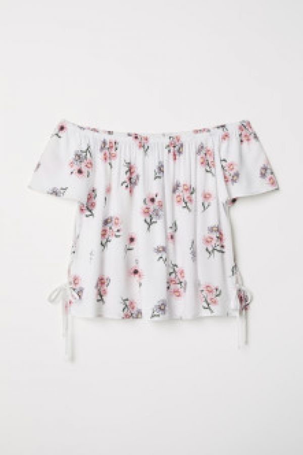  Bluza cu umerii goi