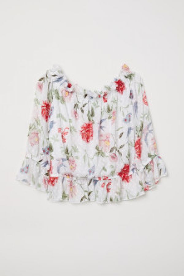  Bluza cu umerii goi