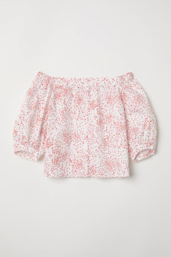  Bluza cu umerii goi