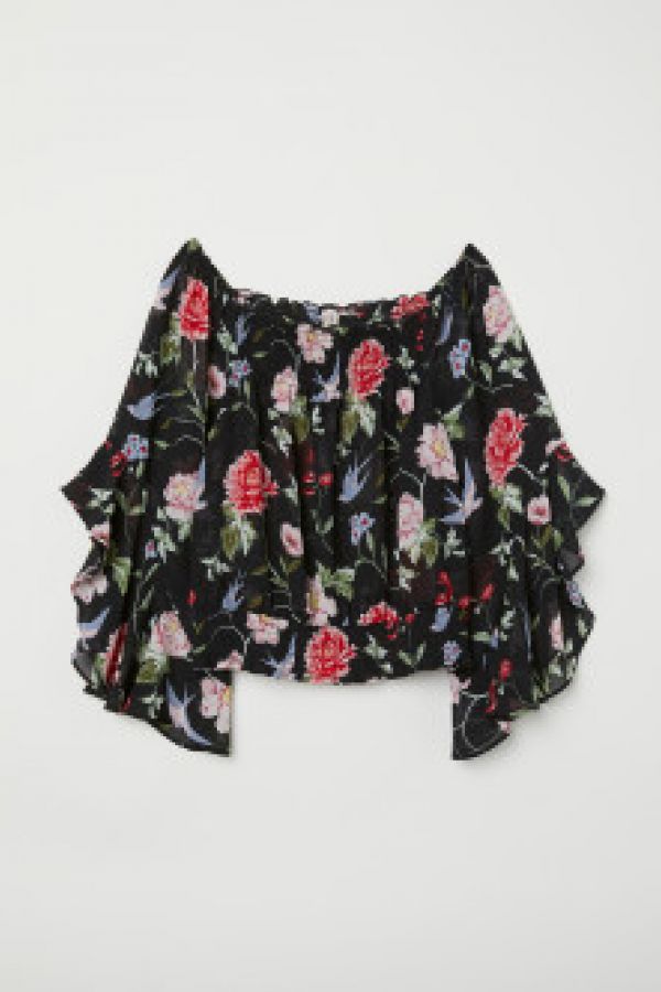  Bluza cu umerii goi