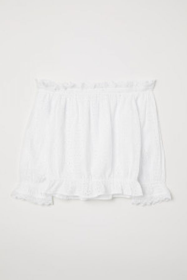  Bluza cu umerii goi