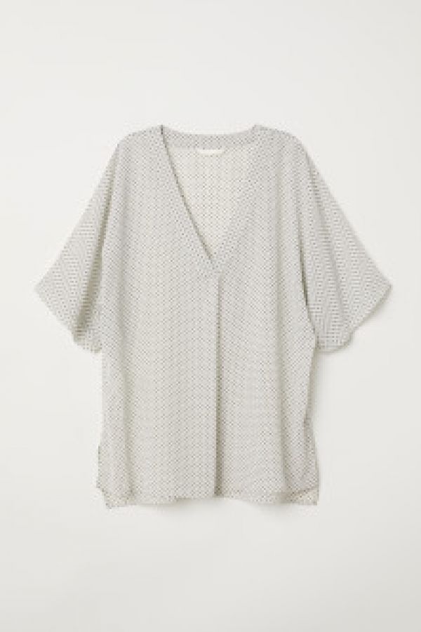  Bluza cu decolteu in V