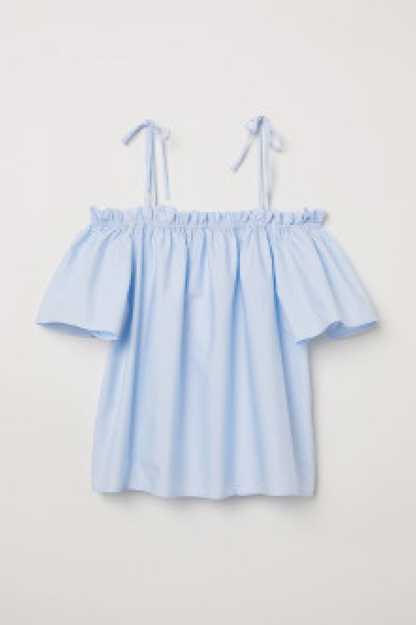  Bluza cu umerii goi