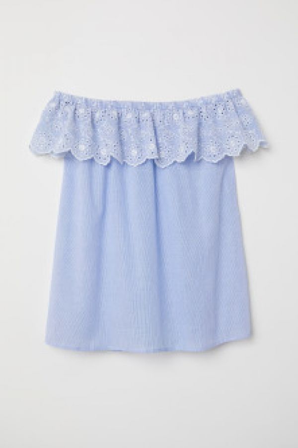  Bluza cu umerii goi