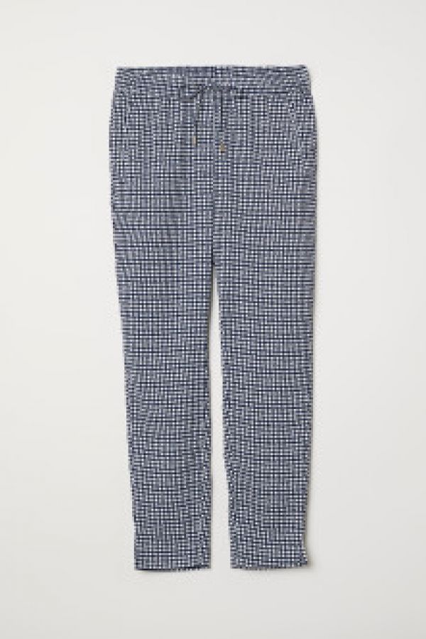  Pantaloni cu elastic in talie