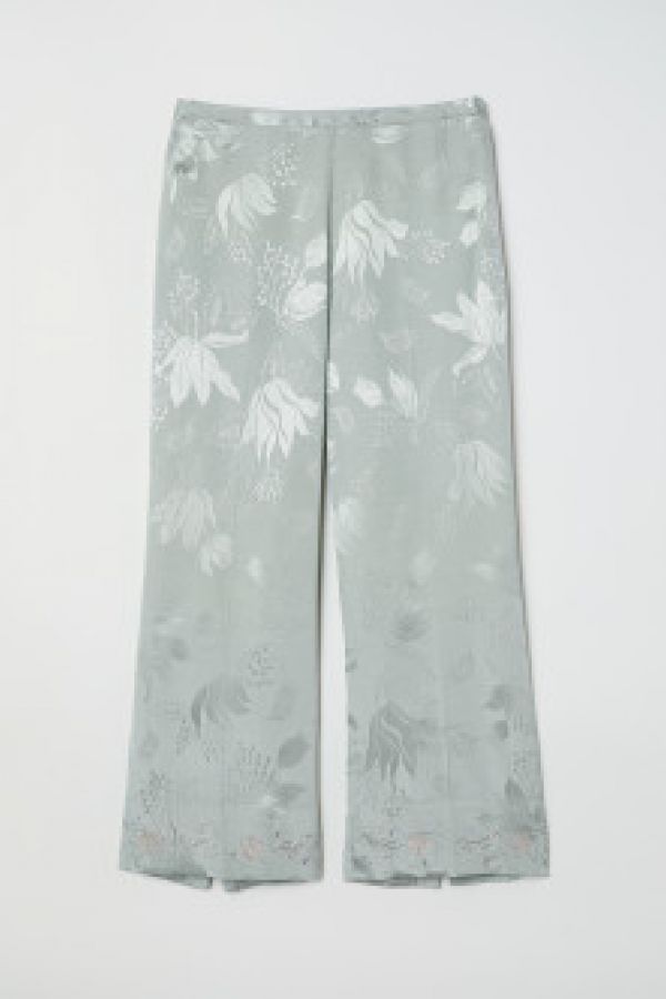  Pantaloni din tesatura jacard